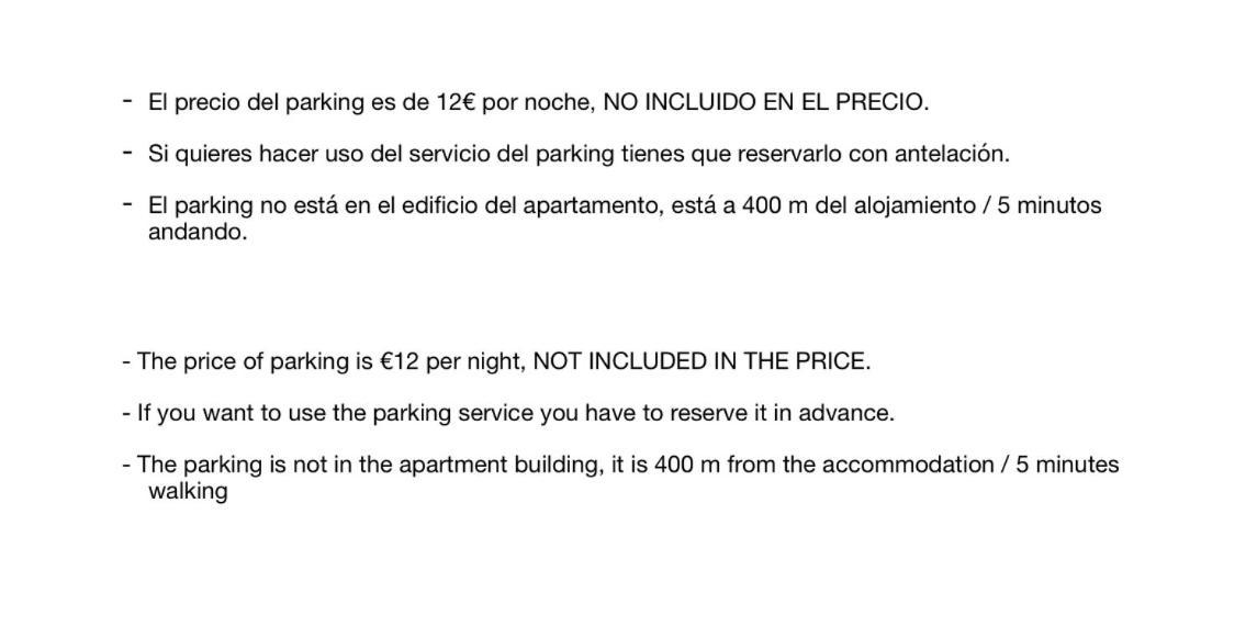 Trauko Flat Parking 12 Euros X Day Ebi01313 Apartman Bilbao Kültér fotó